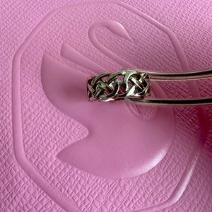 925 Irish Celtic Love Knot Ring